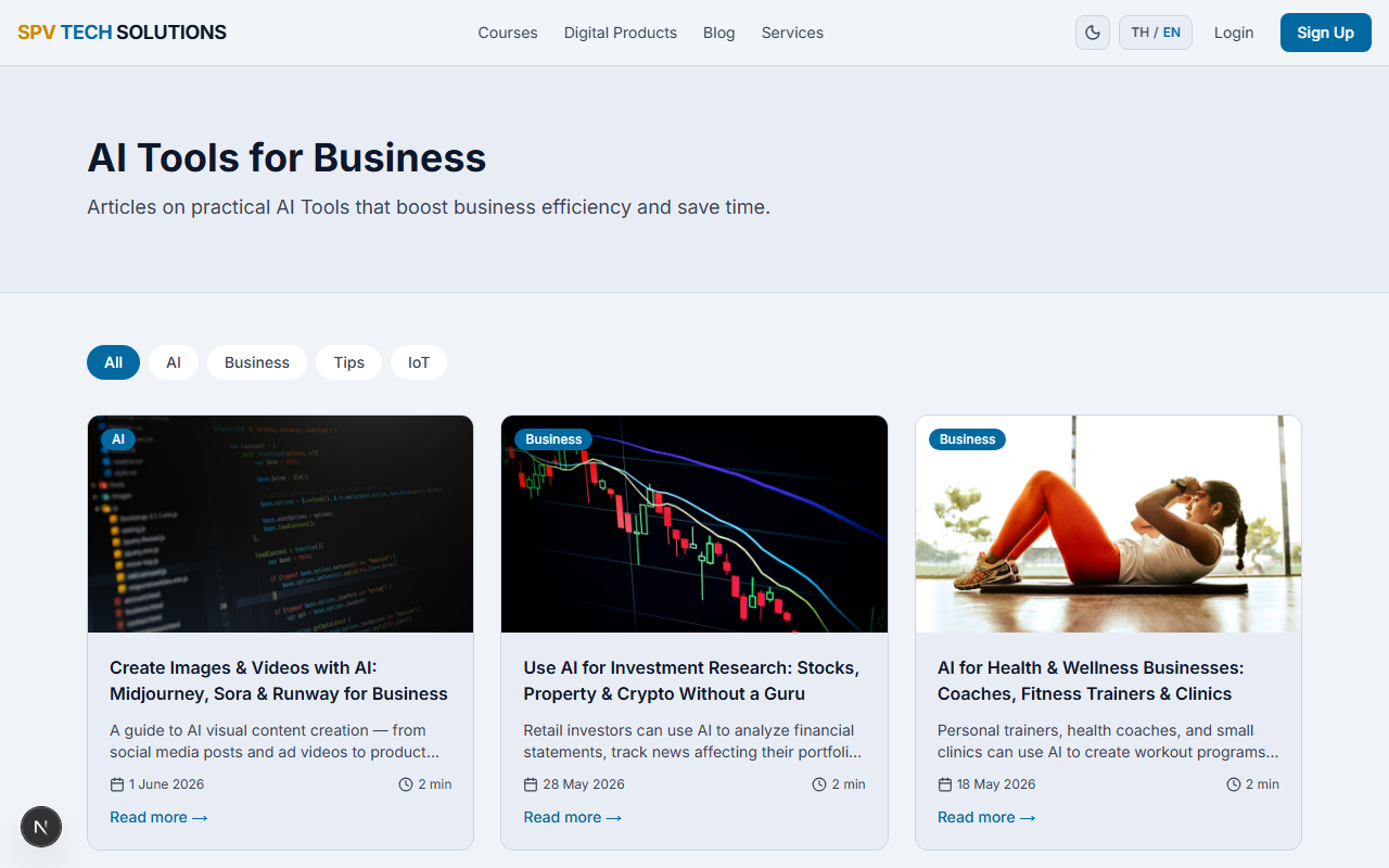 Blog Listing — Light (EN)